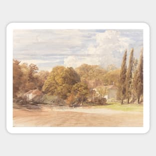 Kensington Gardens by Samuel Palmer Magnet